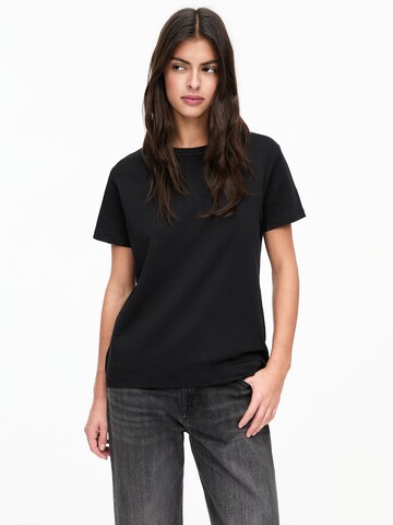 Maglietta di Pull&Bear in nero: frontale
