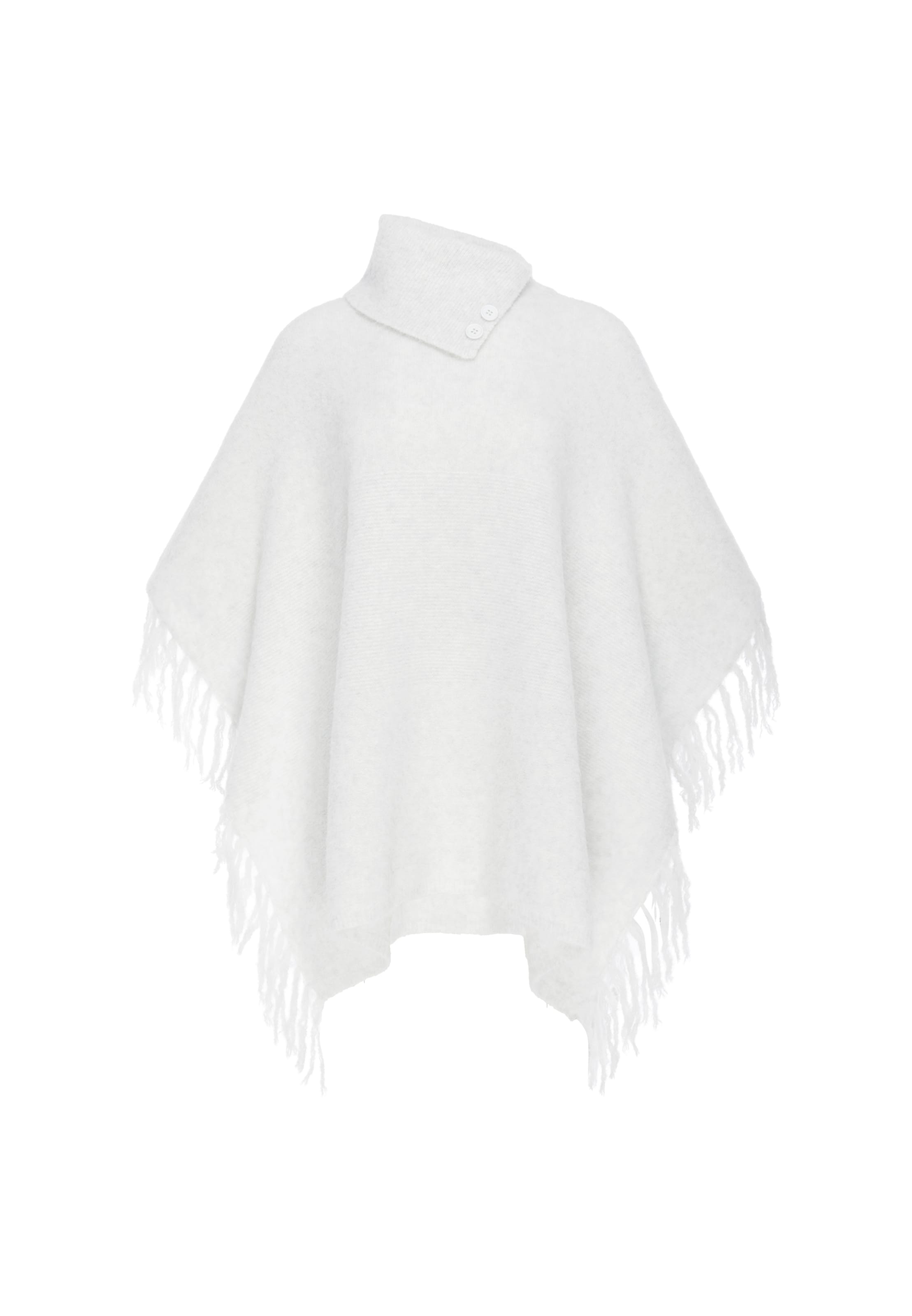 IZIA Cape in Wit: voorkant