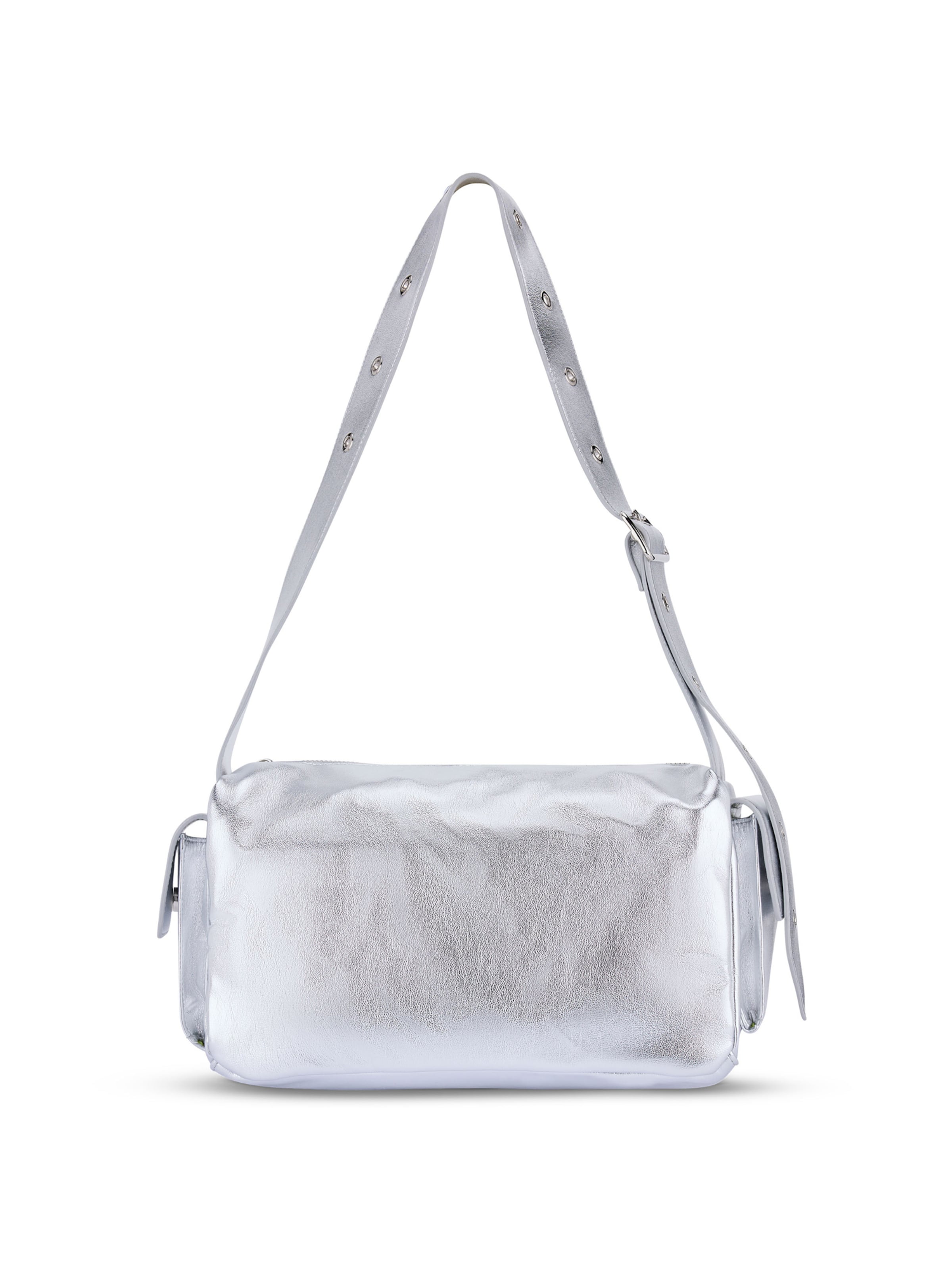 Borsa a spalla 'Stella' di Expatrié in argento