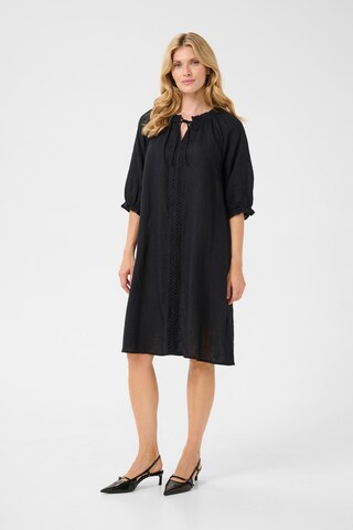 Cream Oversizekleid in Schwarz