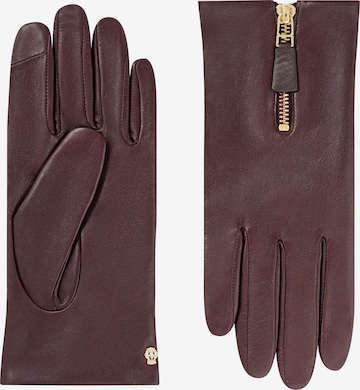 Mezzoguanti 'YORK TOUCH' di Roeckl in rosso: frontale