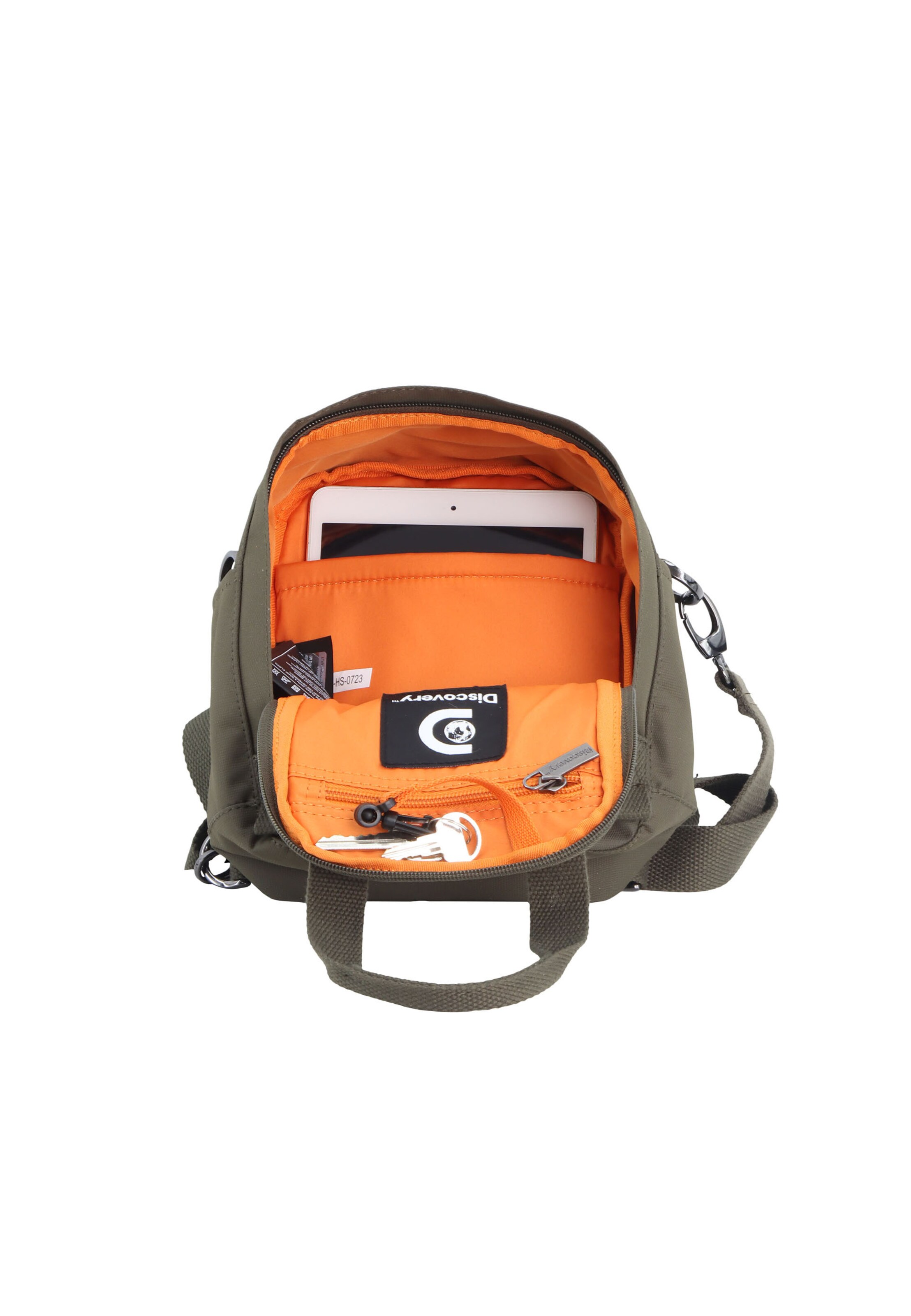 Discovery Schultertasche 'Cave' in Braun