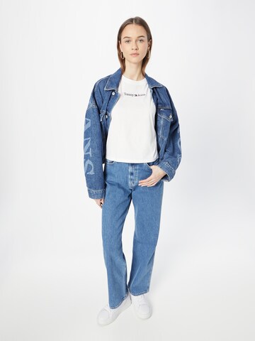 Tommy Jeans Тениска в бяло