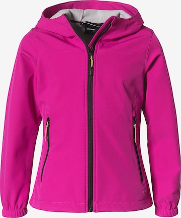 ICEPEAK Outdoorjas 'KOBRYN' in Roze: voorkant