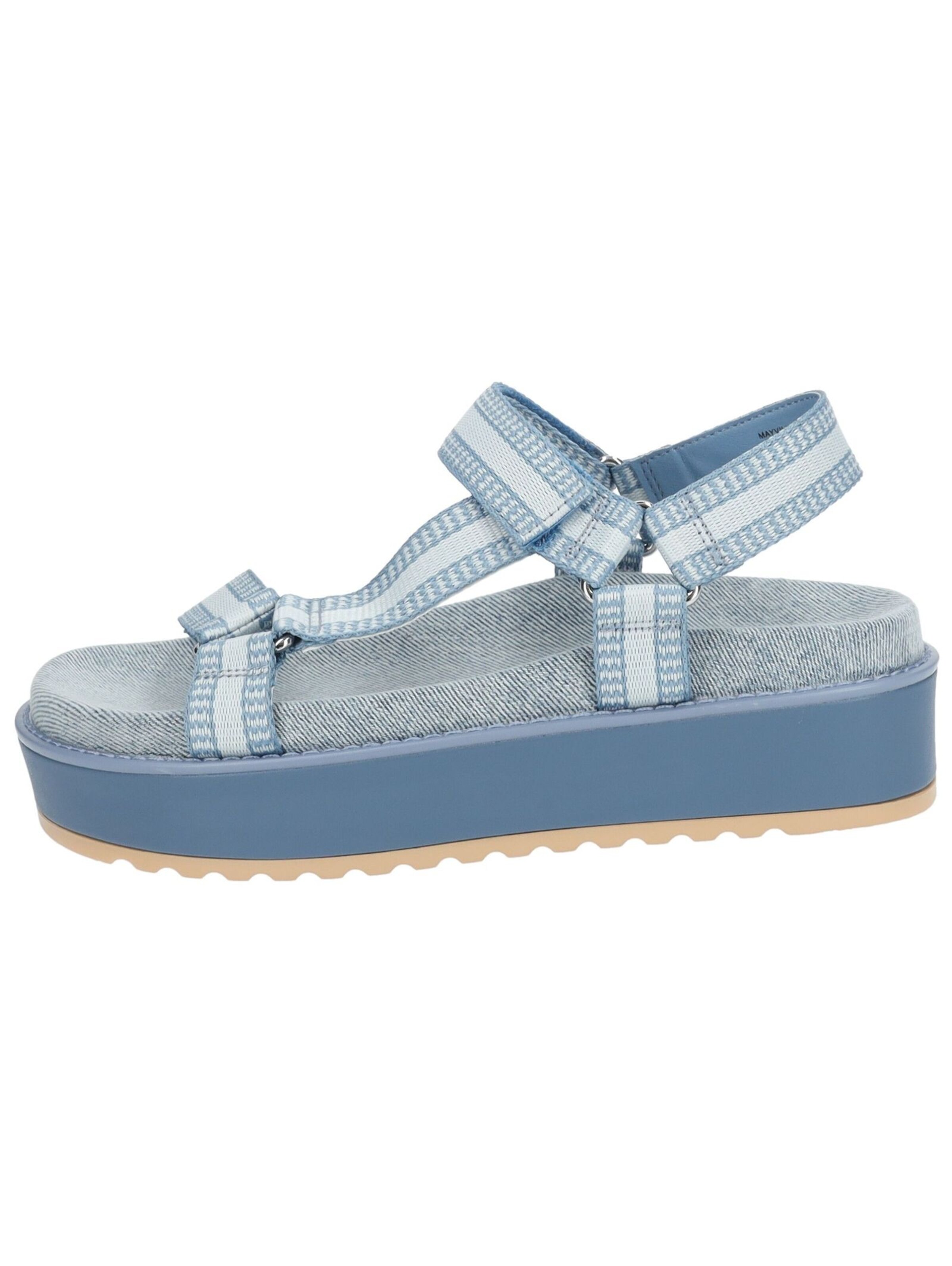 STEVE MADDEN Sandalen met riem in Blauw