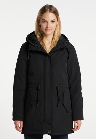 DreiMaster Klassik - Parka de inverno em preto: frente