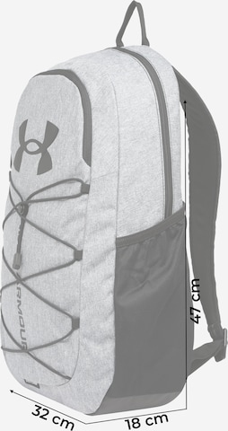 Rucsac sport 'Hustle' de la UNDER ARMOUR pe gri