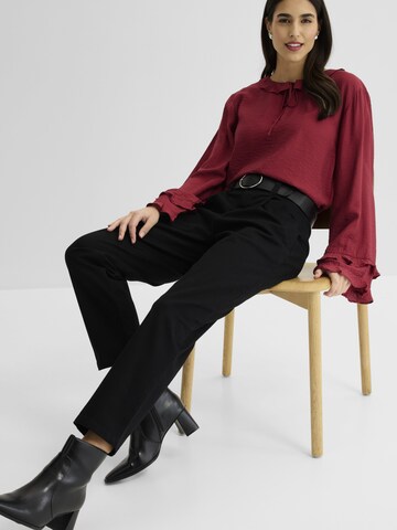 bonprix Loosefit Hose in Schwarz