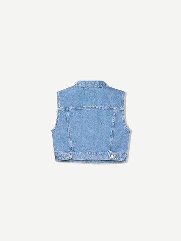Gilet Bershka en bleu