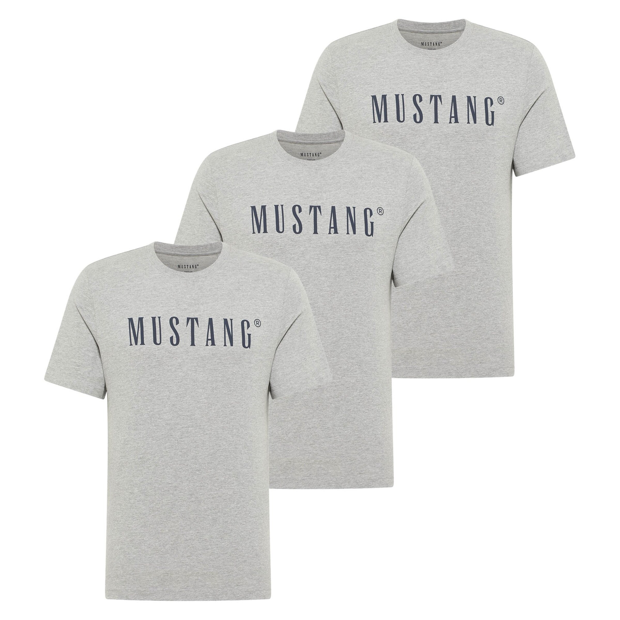MUSTANG Shirt in Grey: front