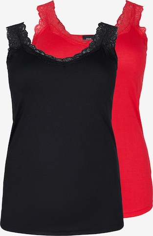 Zizzi - Top en rojo: frente