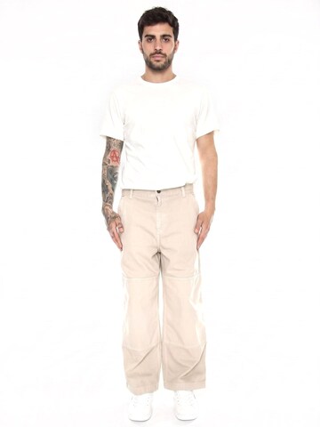 Carhartt WIP Luźne Jeansy 'Garrison' w kolorze beżowy: przód