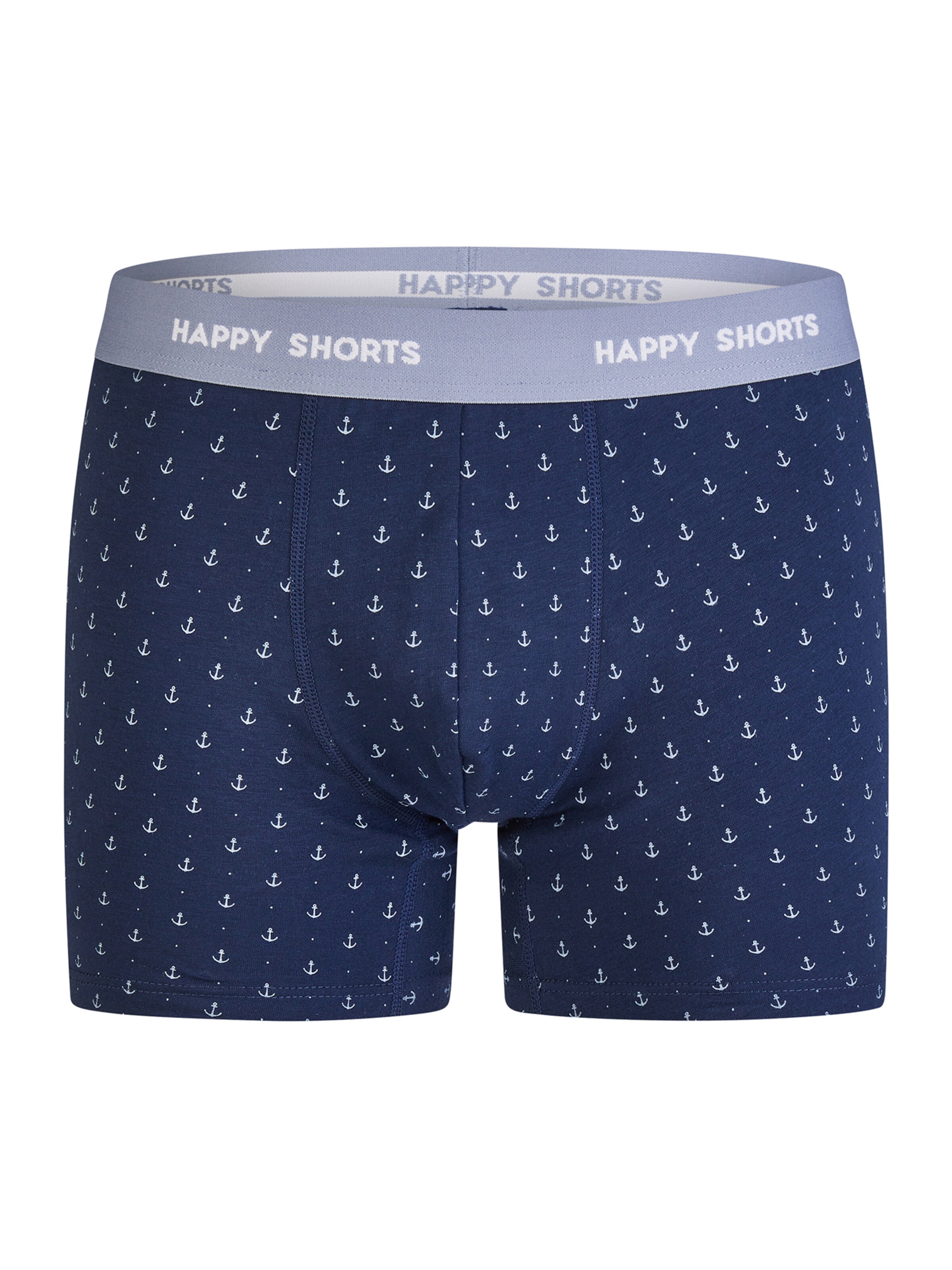 Happy Shorts Retro Boxer ' Jersey ' in Grau