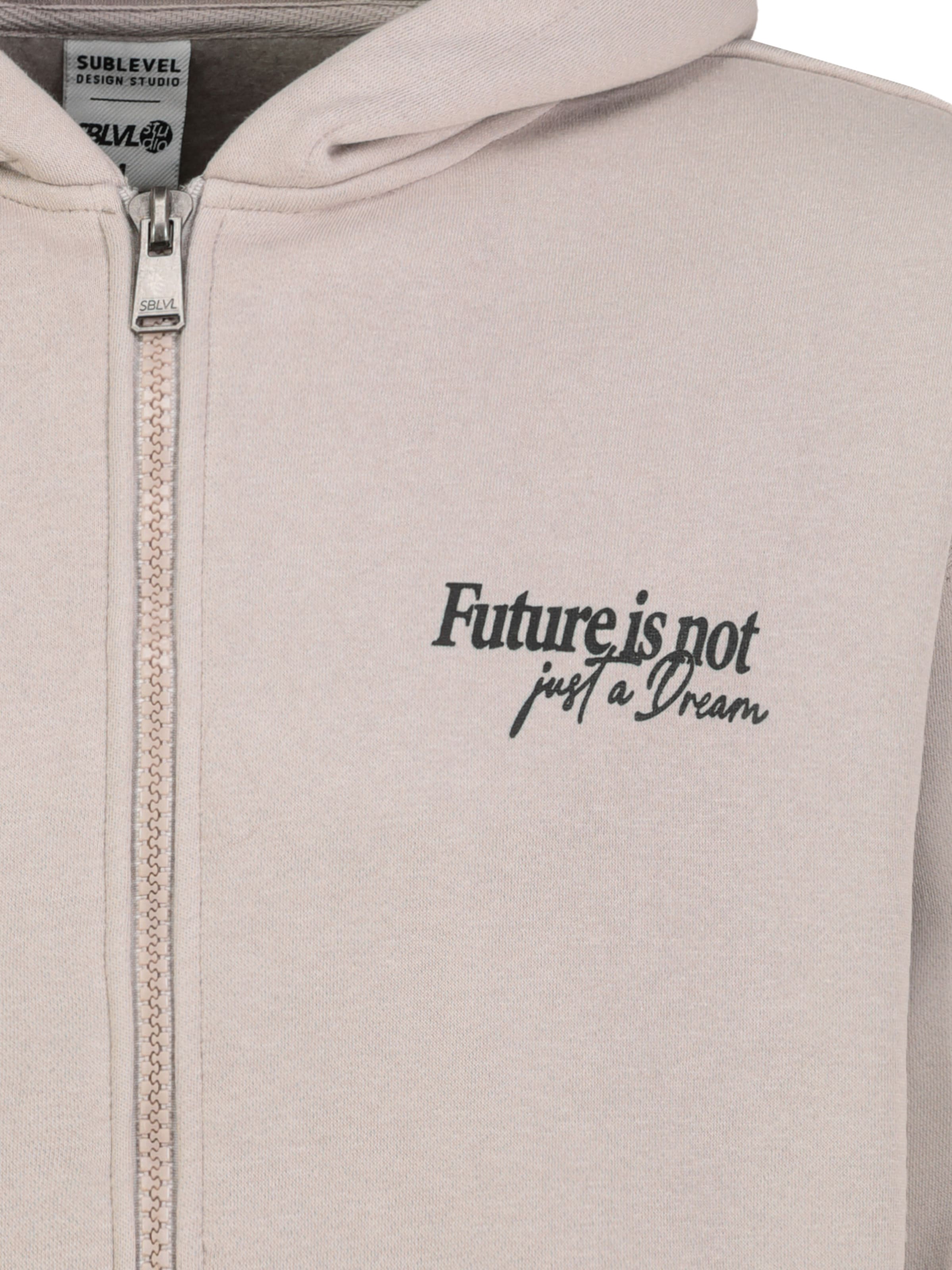 Sublevel Sweatjacke in Beige