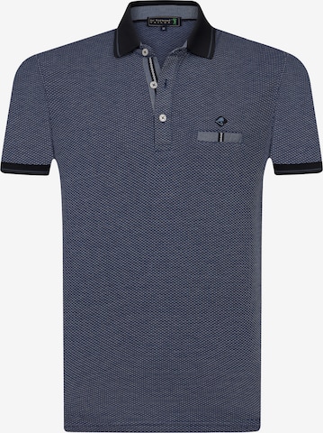 Sir Raymond Tailor Poloshirt 'Iso' in Blau: predná strana