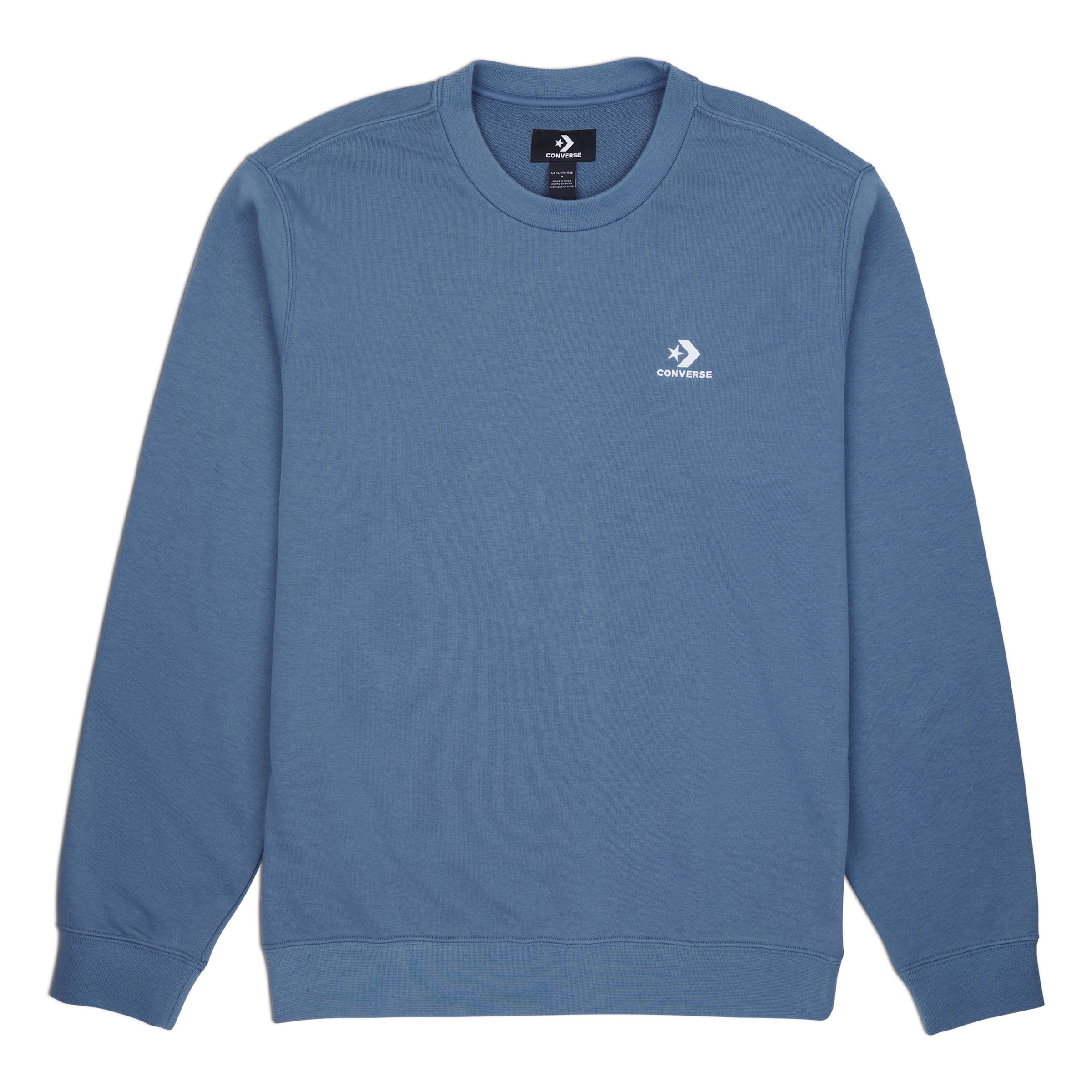 CONVERSE Sweatshirt in Blue: front