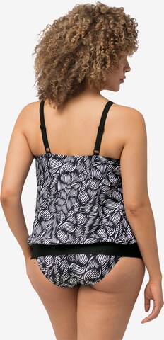 Ulla Popken - Tankini 'Enya' em preto