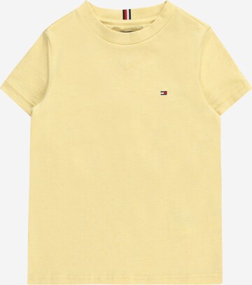 T-Shirt TOMMY HILFIGER en jaune : devant