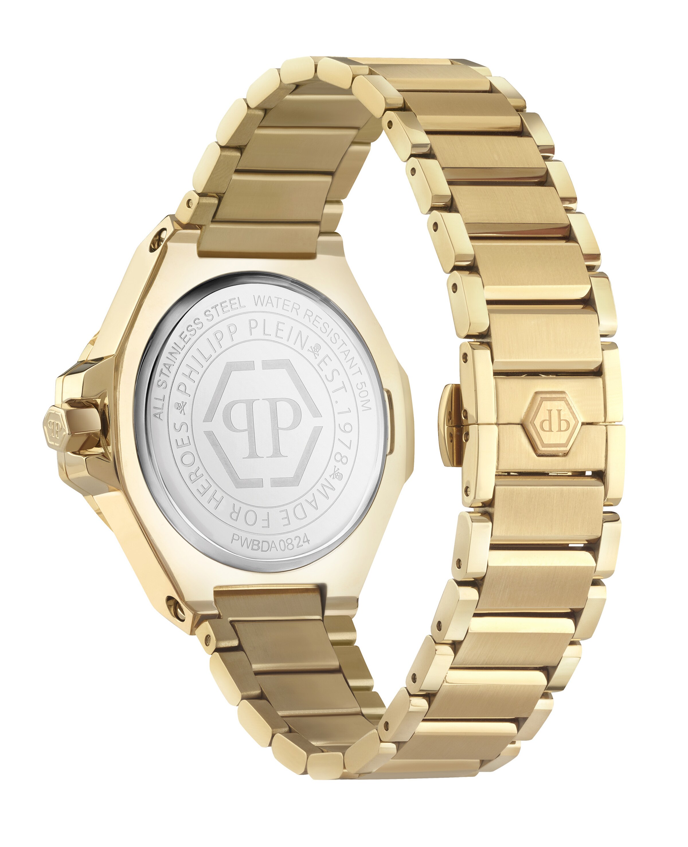 Orologio analogico 'Royal' di Philipp Plein Watches in oro