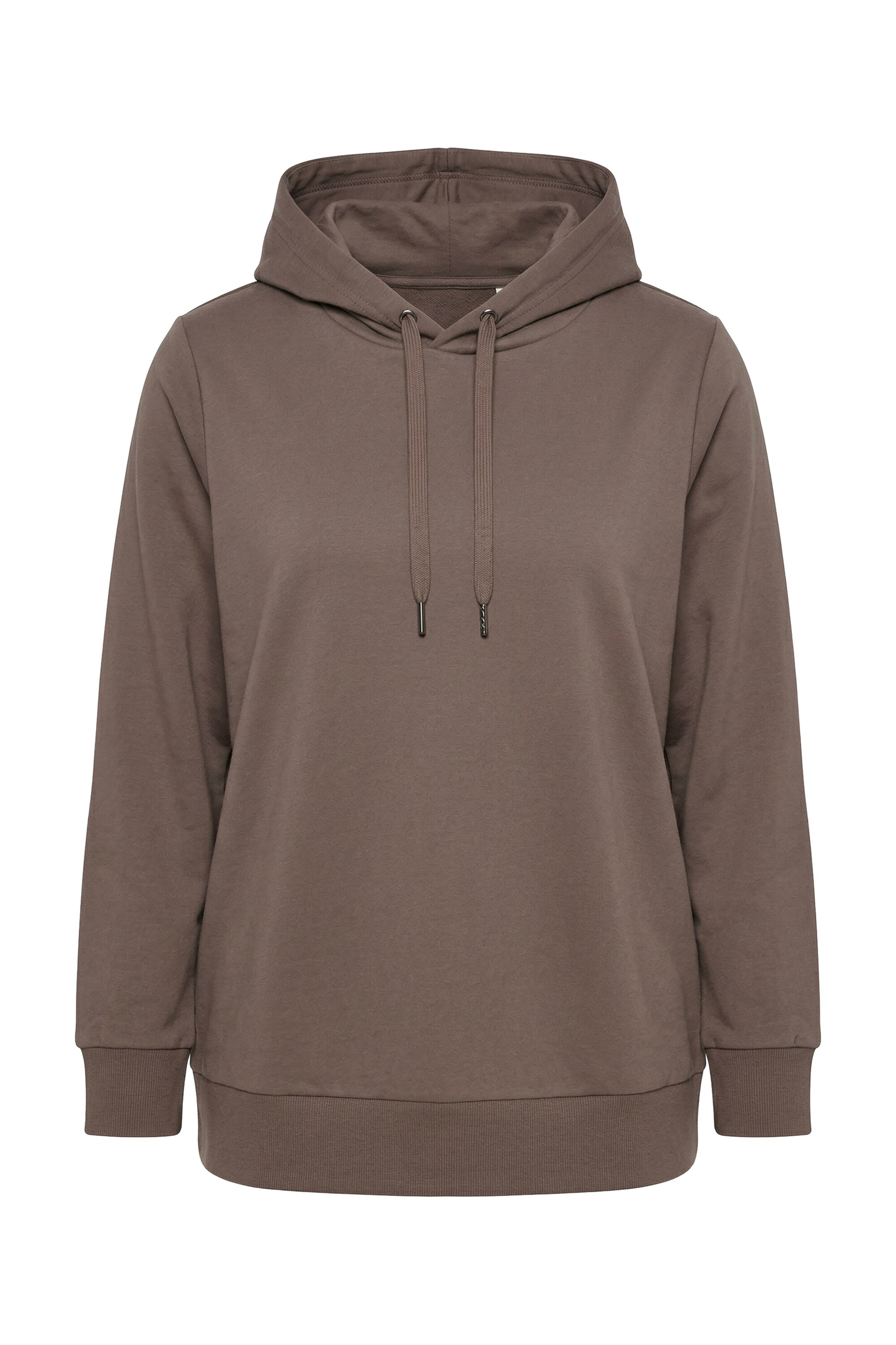 Ulla Popken Sweatshirt in Beige: front