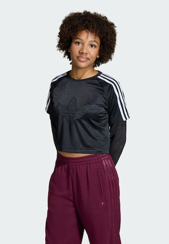 ADIDAS ORIGINALS Shirt in Schwarz: Vorderseite