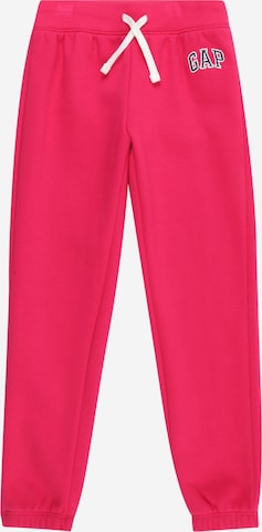 GAP - Tapered Pantalón en rojo: frente