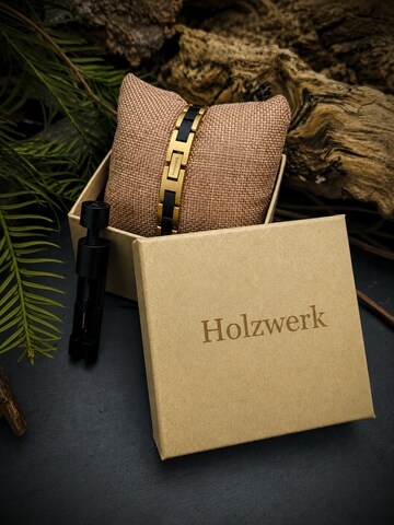 Holzwerk - Pulsera 'TEGERNSEE' en oro