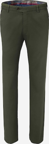 Meyer Hosen Regular Chino Pants in Green: front