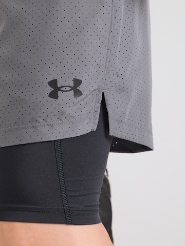 UNDER ARMOUR Regular Workout Pants 'Vanish 2.0' in Grey
