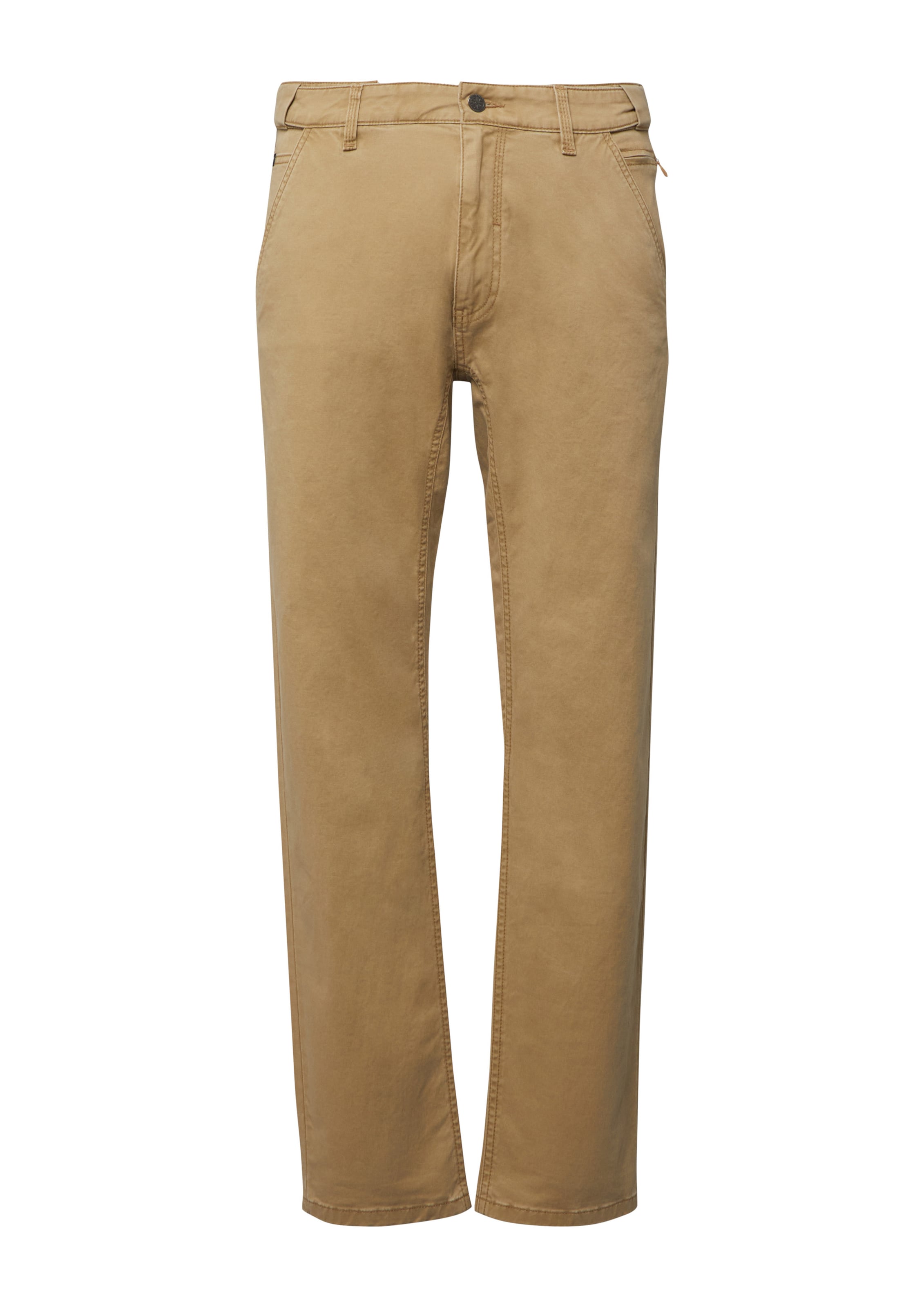 s.Oliver Pantalon chino ' DENVER ' en sable, Vue avec produit
