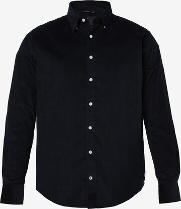 JP1880 Hemd in Schwarz: Vorderseite