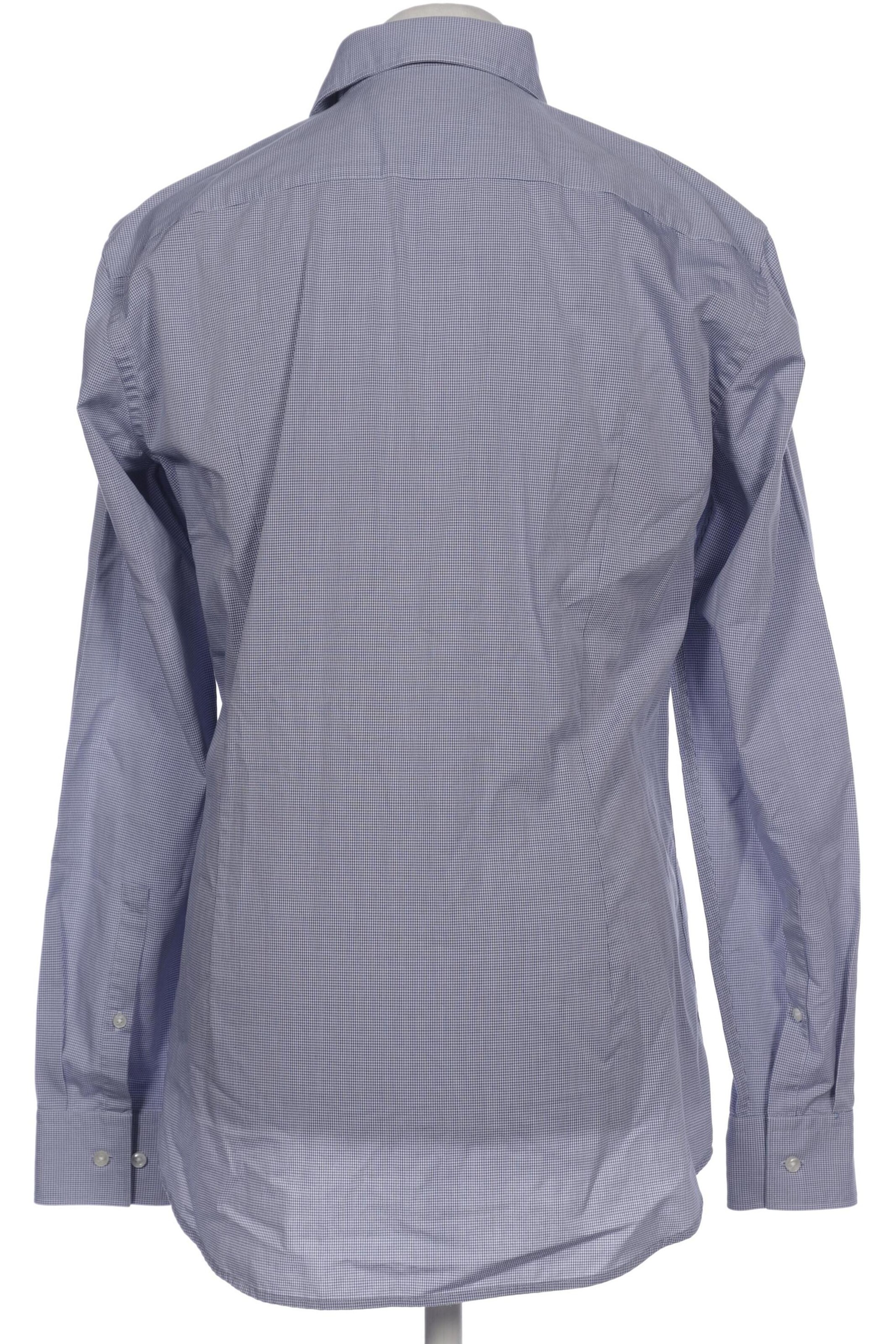 HUGO Button Up Shirt in L in Blue