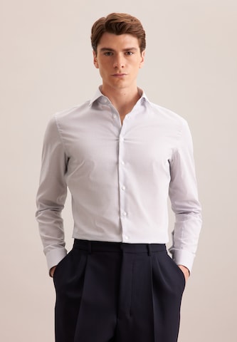 SEIDENSTICKER Regular fit Business shirt in Blue: front