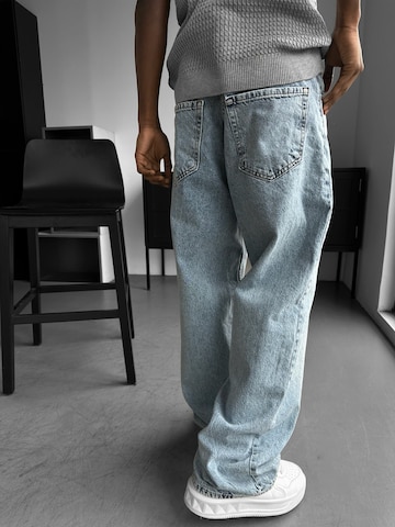 Kleidermafia Baggy Jeans in Blauw