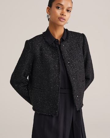 WE Fashion - Blazer en negro: frente