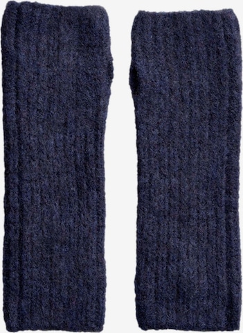 zils Next Gari cimdi bez pirkstiem: no priekšpuses