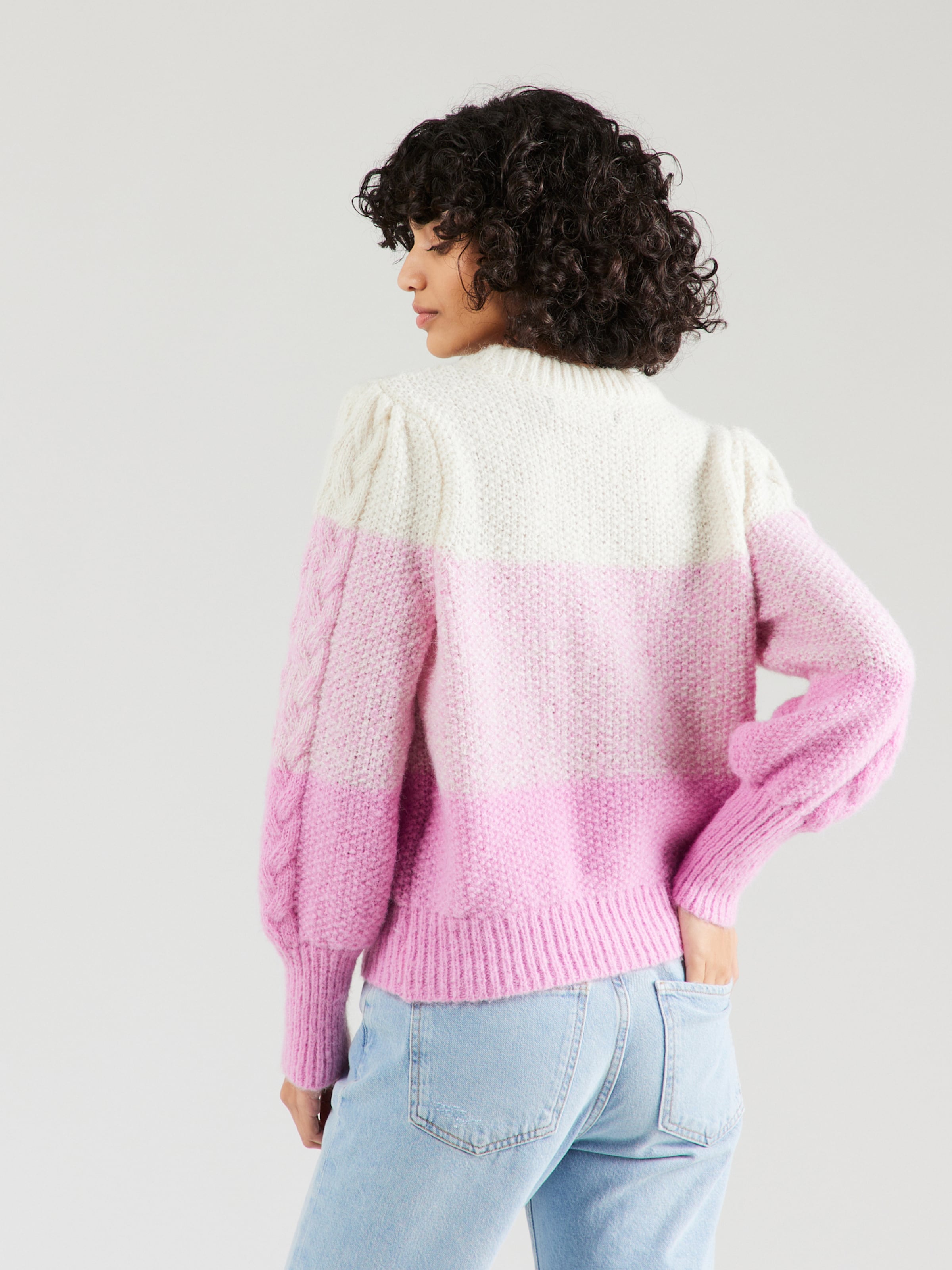 VERO MODA Sweater DAIQUIRI in Dusky Pink ABOUT YOU