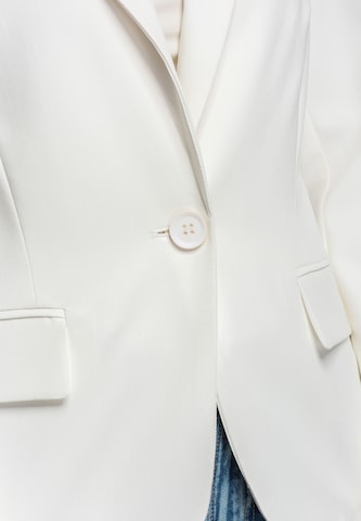 Ombre Blazer in White