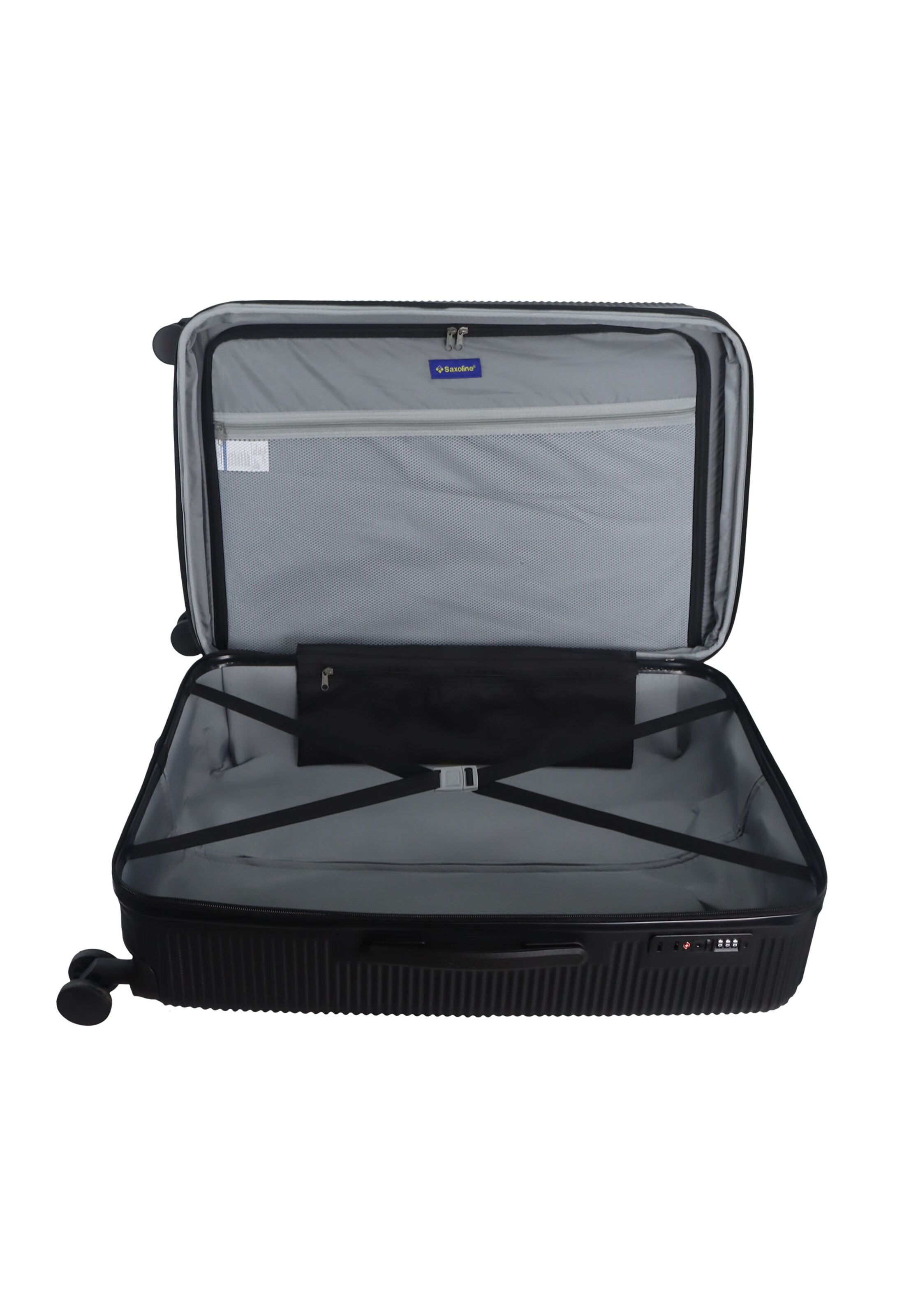 Saxoline Suitcase 'Twist' in Black