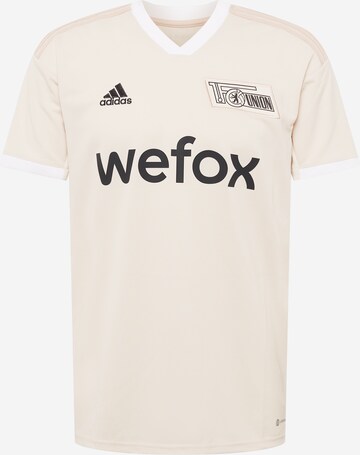 ADIDAS PERFORMANCE - Camiseta de fútbol 'FC Union Berlin 22/23' en beige: frente