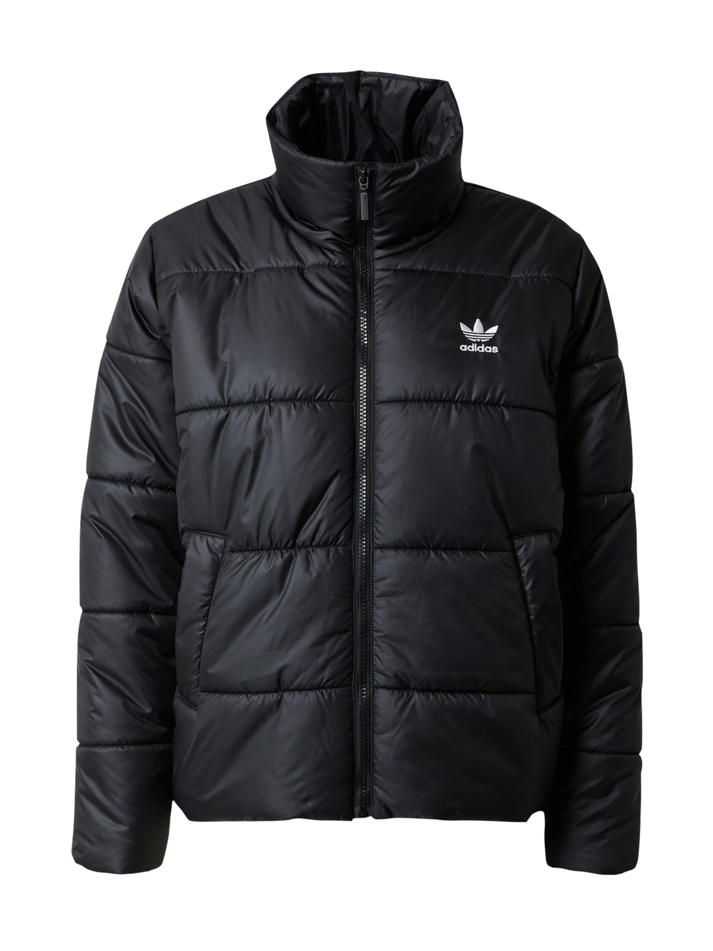 ADIDAS ORIGINALS Jacke 'Adicolor' in Schwarz: Vorderseite