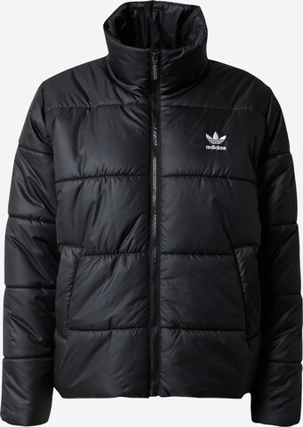 ADIDAS ORIGINALS - Chaqueta de entretiempo 'Adicolor' en negro: frente