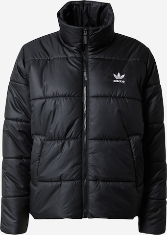 Veste mi-saison 'Adicolor' ADIDAS ORIGINALS en noir : devant