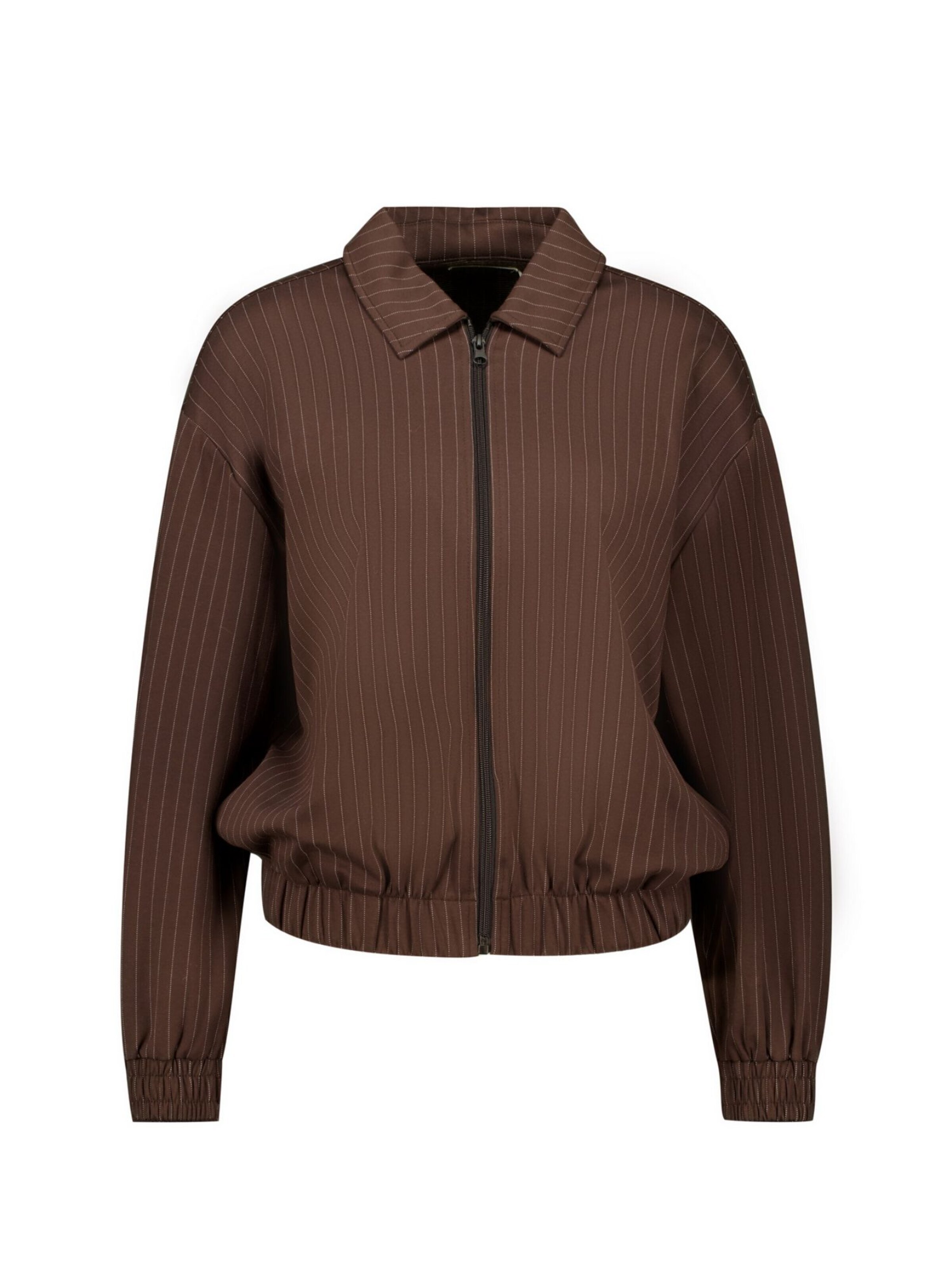 Veste mi-saison Deeluxe en marron : devant