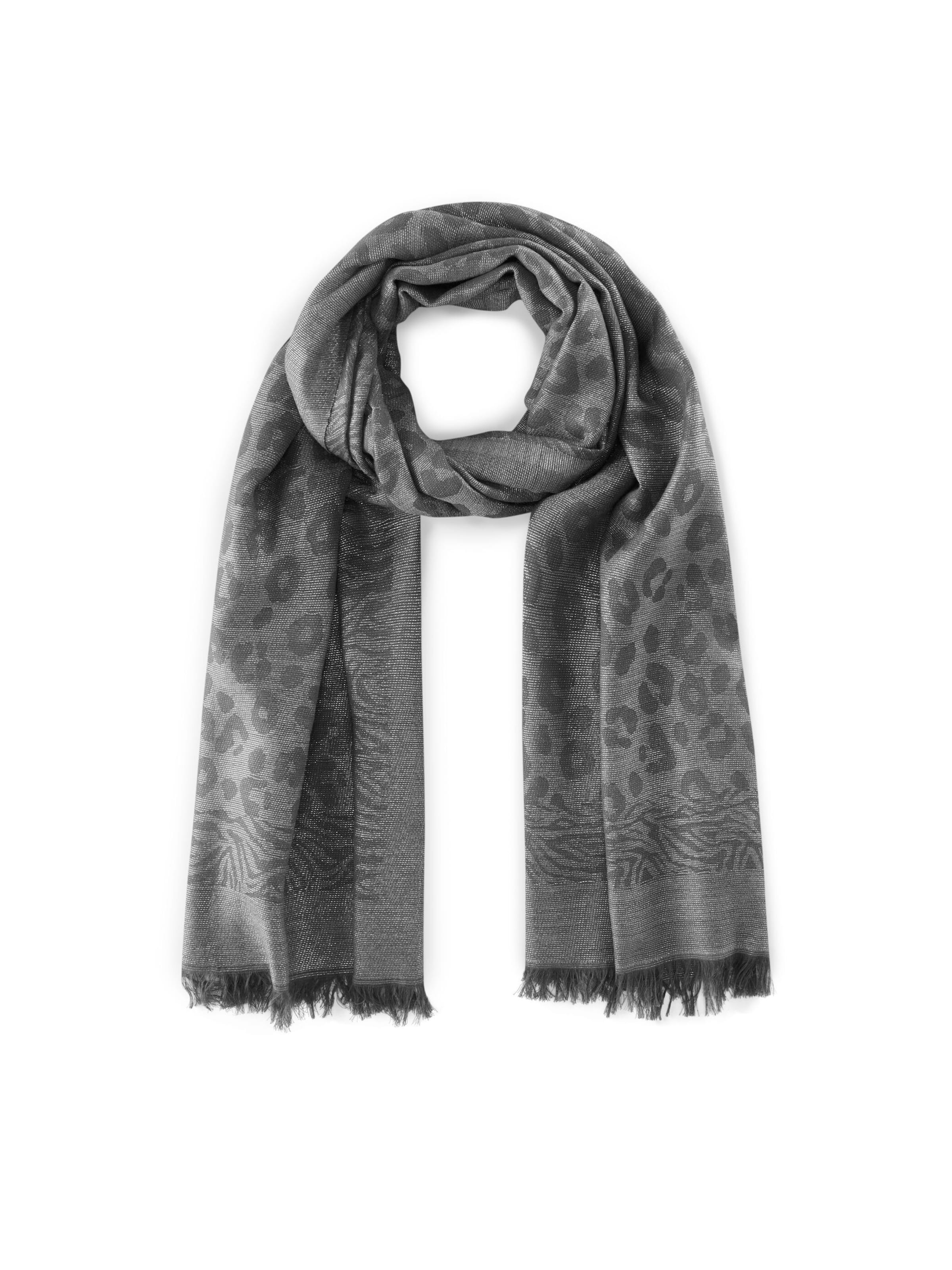 CODELLO Sjaal in Grijs: voorkant