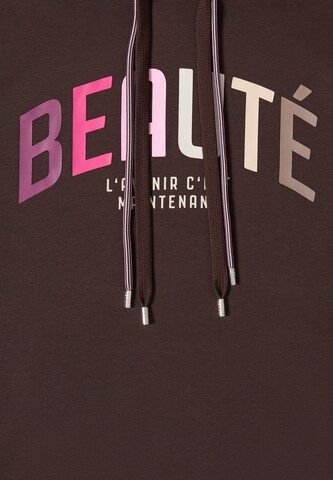 CECIL Sweatshirt in Brown