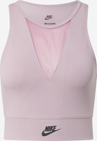 Nike Sportswear Top - lila: elől