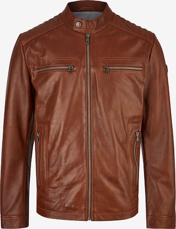 bugatti Between-Season Jacket in Brown: front