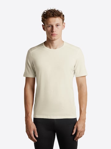 ICEBREAKER T-shirt 'Oasis' i gul: framsida