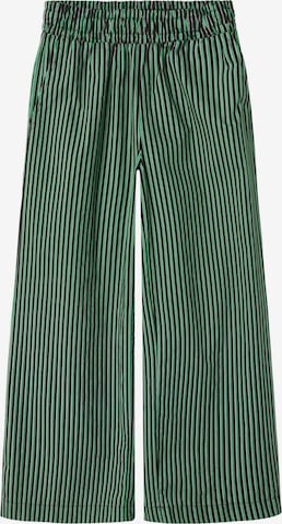 NAME IT Wide leg Pants in Green: front